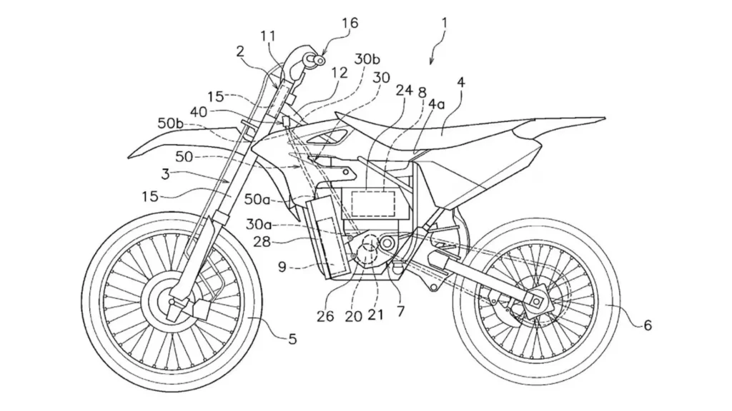 Yamaha electric motocross bike