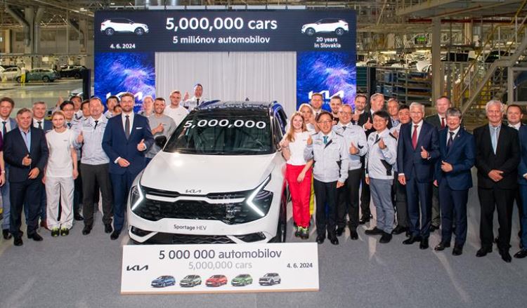 Kia global production milestone